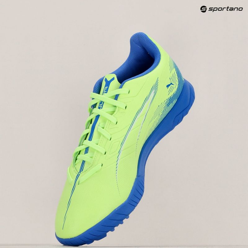 Кросівки футбольні чоловічі PUMA Ultra 5 Play TT fizzy apple/puma white 9