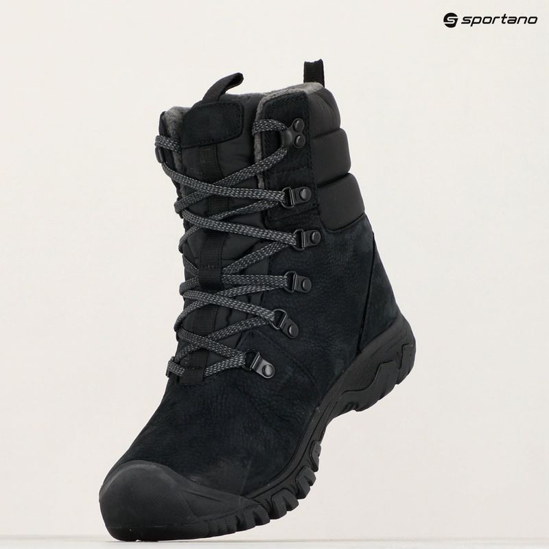 Жіночі снігоступи KEEN Greta Boot Wp чорні/чорні 9