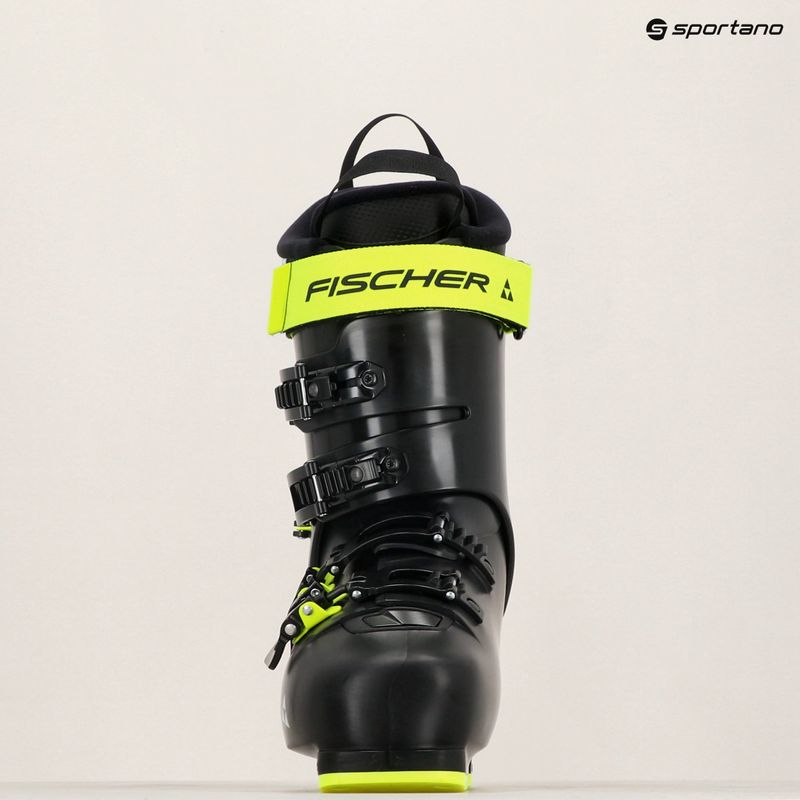 Черевики гірськолижні чоловічі Fischer RC4 FUN 100 black/black 7