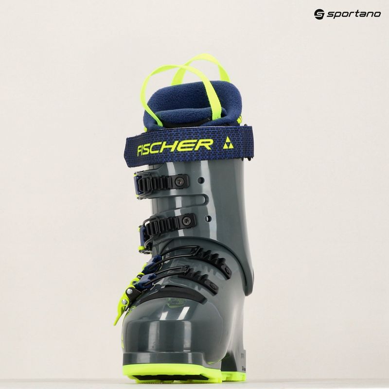 Черевики гірськолижні дитячі Fischer RC4 60 JR GW rhino grey/rhino grey 7