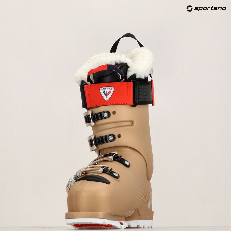 Черевики лижні жіночі Rossignol Pure Pro Heat GW W metal gold 7
