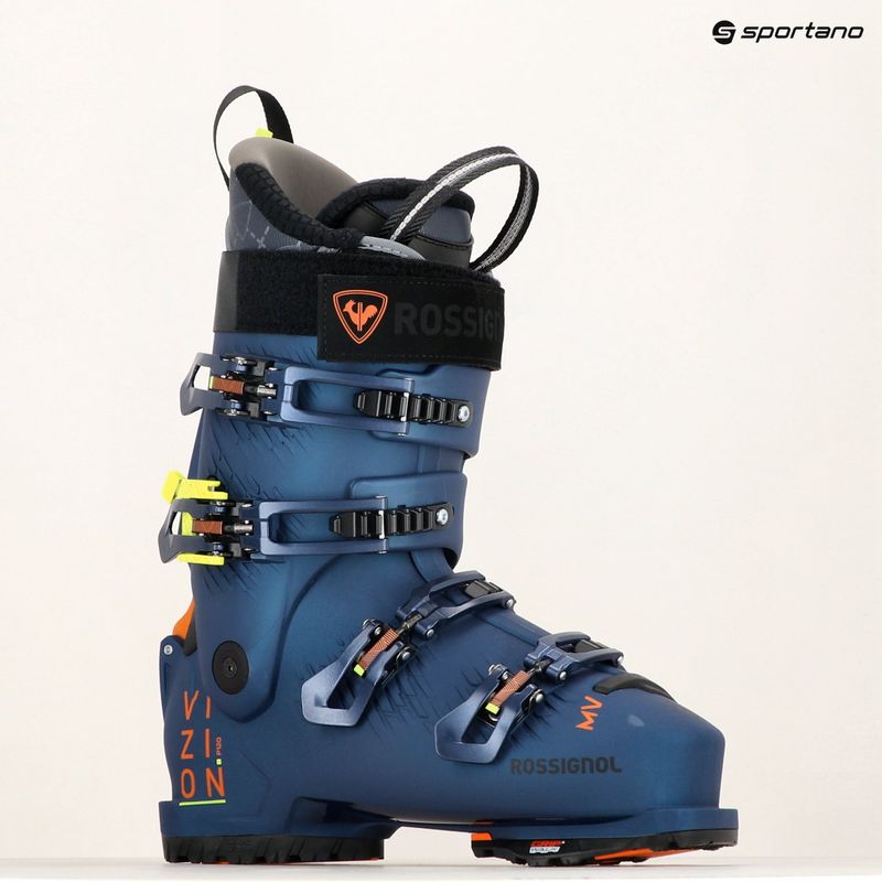 Черевики лижні чоловічі Rossignol Vizion 4B Pro 120 MV GW metal blue 7
