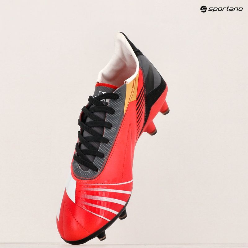 Футбольні бутси Diadora Maximus Veloce ITA SLX milano червоні/білі/чорні 9