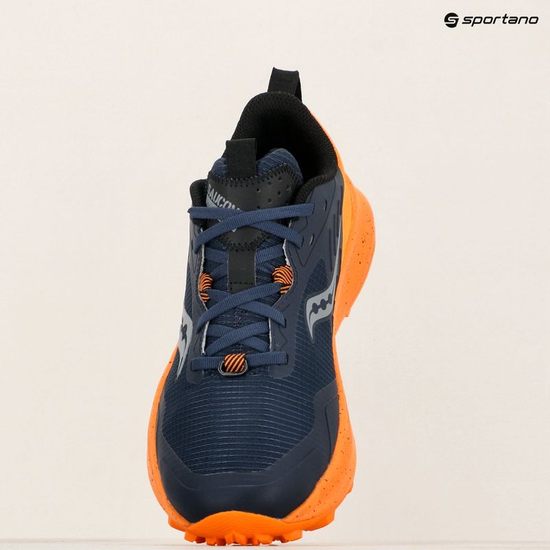 Кросівки для бігу чоловічі Saucony Blaze TR navy/peel 11