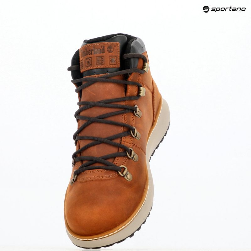 Черевики чоловічі Timberland Hudson Road Mid Lace Waterproof Chukka rust full grain 9