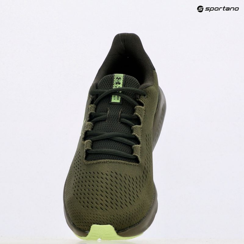 Кросівки для бігу чоловічі Under Armour Charged Pursuit 3 Big Logo marine od green/baroque green 9