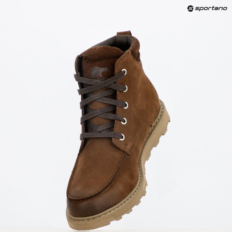 Черевики чоловічі Sorel Madson II Moc Toe WP tobacco 16