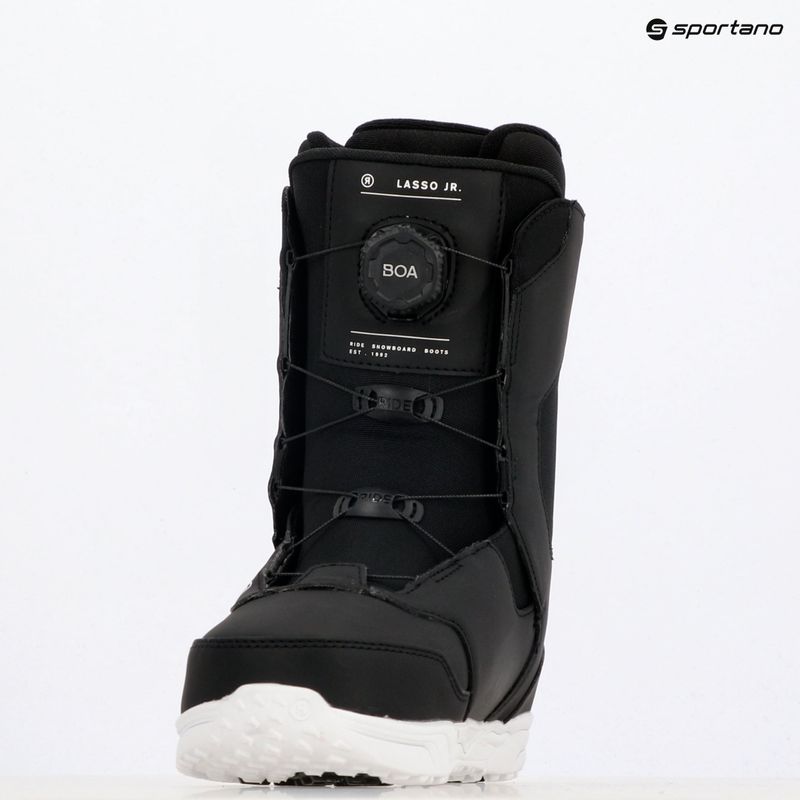 Черевики сноубордичні дитячі RIDE Lasso black 7