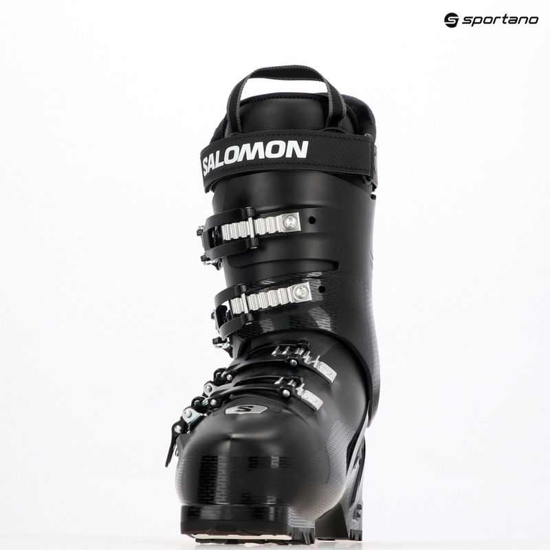 Чоловічі гірськолижні черевики Salomon Select HV 80 чорний/бірюза/сріблястий металік 12