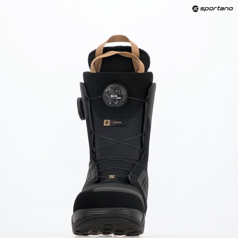 Черевики для сноуборду жіночі Salomon Kiana Dual Boa W black/black/sepia tint 7