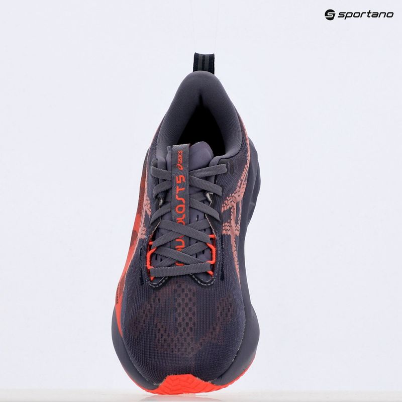 Кросівки для бігу жіночі ASICS Novablast 5 greyish purple/coral reef 9