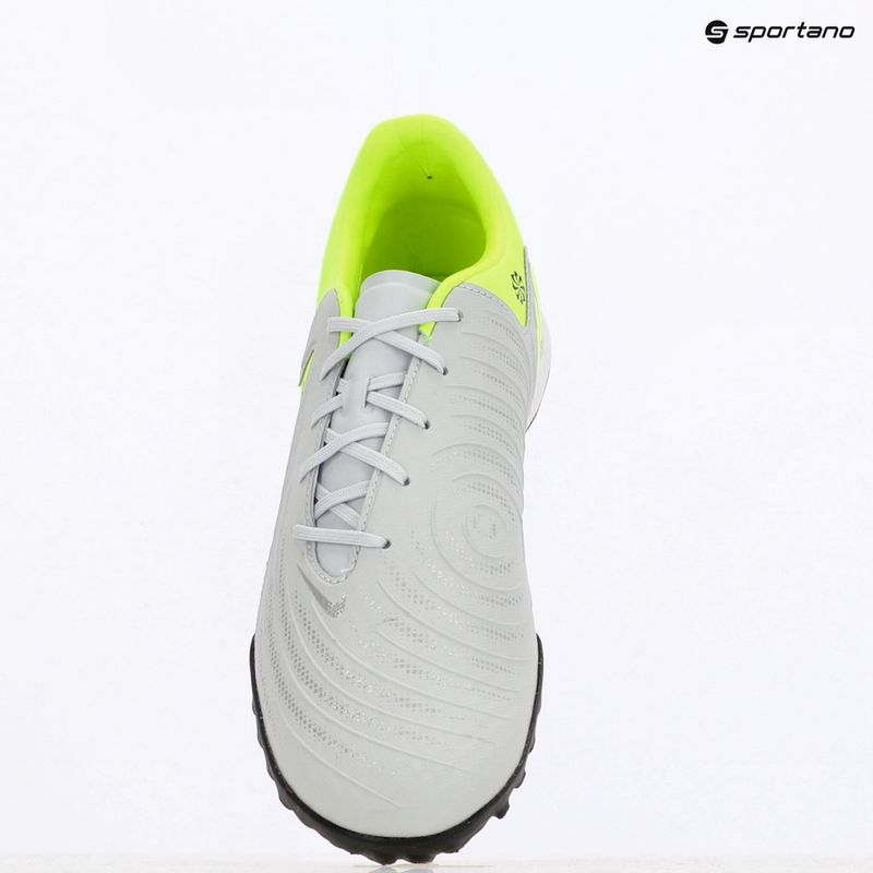 Кросівки футбольні чоловічі Nike Phantom GX 2 Academy TF metallic silver/volt/black 9