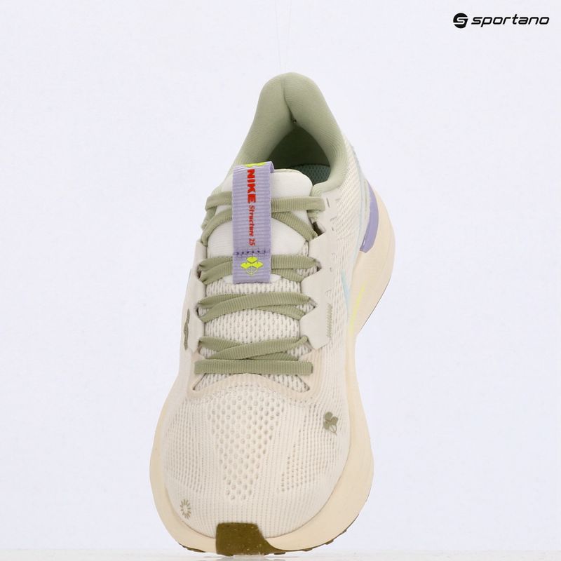 Кросівки для бігу жіночі Nike Structure 25 sail/pale ivory/volt/ glacier blue 9