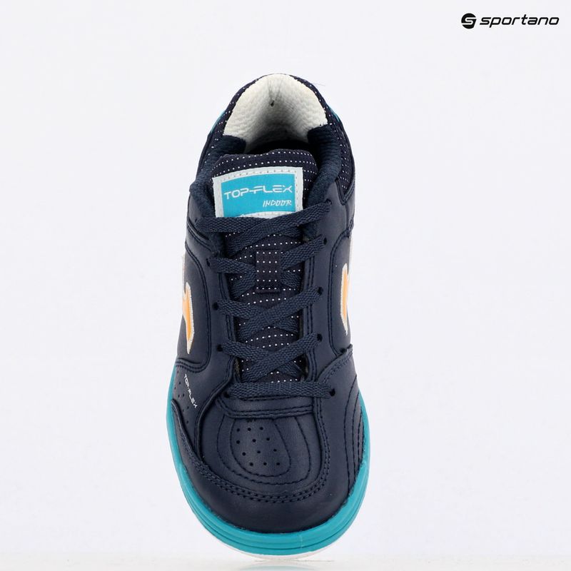 Кросівки футбольні дитячі Joma Top Flex Jr IN navy/blue 9