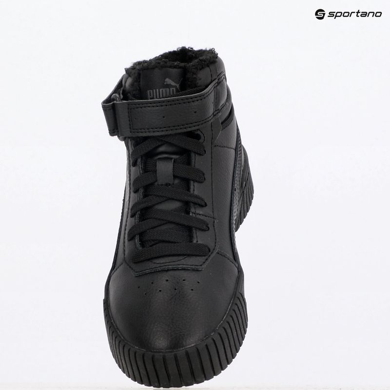 Кросівки дитячі PUMA Carina 2.0 Mid Winter Jr puma black/puma black/dark shadow 10