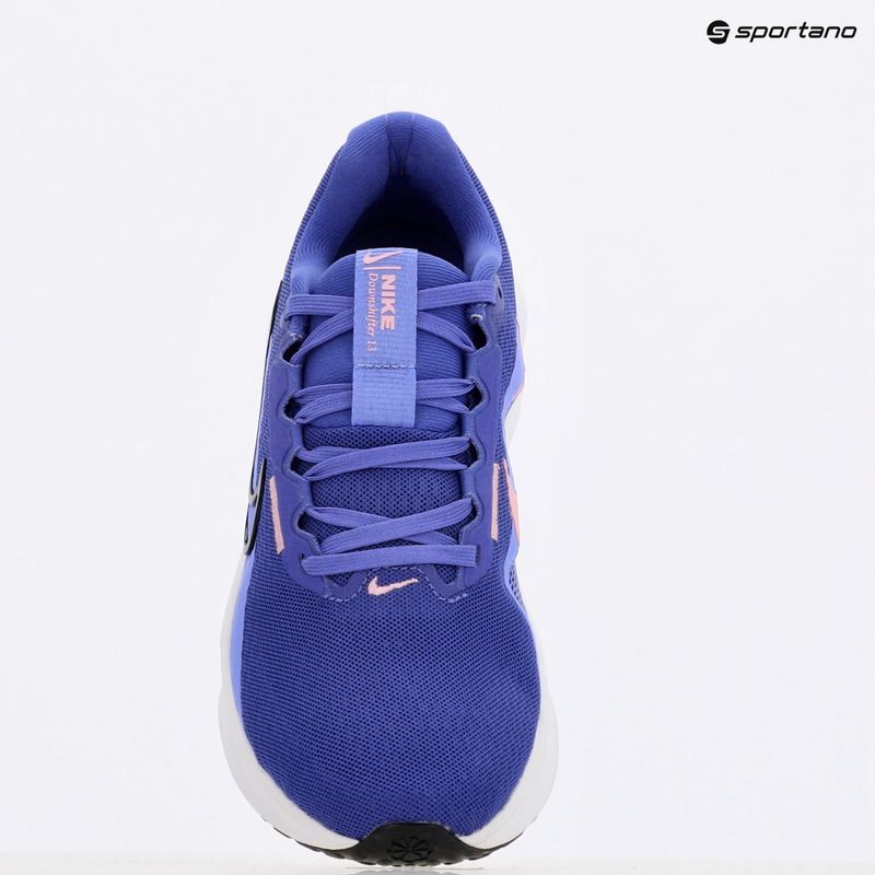 Кросівки для бігу жіночі Nike Downshifter 13 astronomy blue/beyond pink/white/black 9