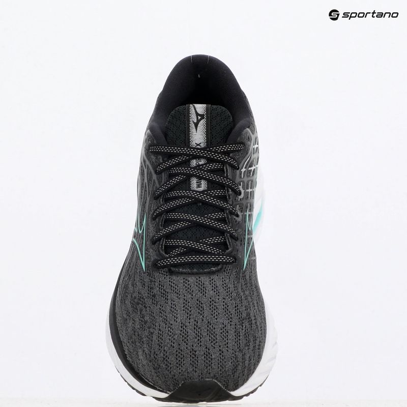 Кросівки для бігу жіночі Mizuno Wave Inspire 20 D Wide iron gate/dusty jade green/black 11