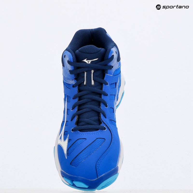 Кросівки для волейболу Mizuno Wave Voltage 2 Mid mugen blue/white/estate blue 12