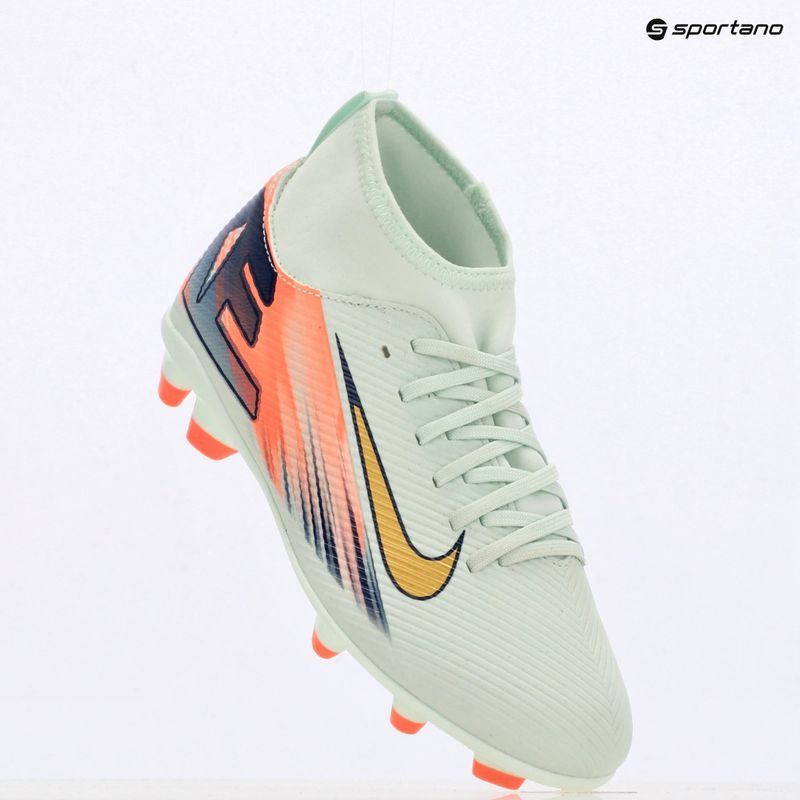 Кросівки футбольні дитячі Nike Superfly 10 Club Mercurial Dream Speed FG/MG Jr barely green/crimson pulse/metallic gold coin 9