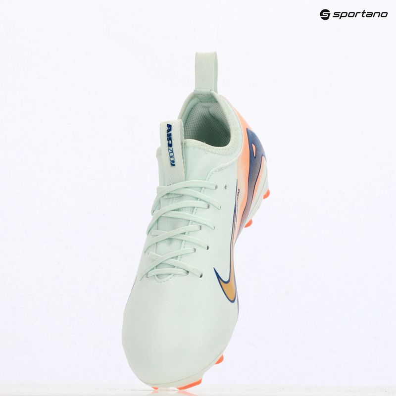 Дитячі футбольні бутси Nike Vapor 16 Academy Mercurial Dream Speed FG/MG Jr ледь зелені/малиновий пульс/металева золота монета 9
