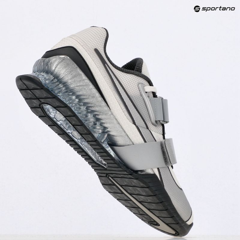 Кросівки для важкої атлетики Nike Romaleos 4 SE white/metallic silver/anthracite wolf grey 9