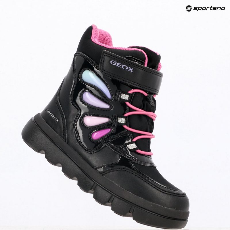 Черевики зимові дитячі Geox Willaboom B A black / multicolor 15