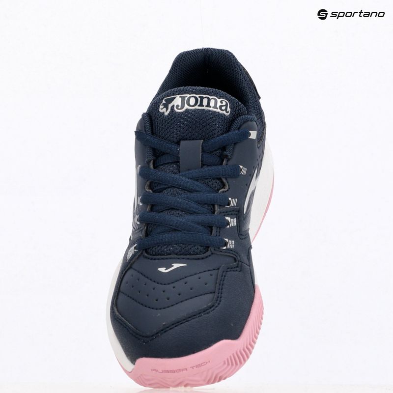 Кросівки тенісні дитячі Joma Master 1000 JR C navy blue/ pink 15