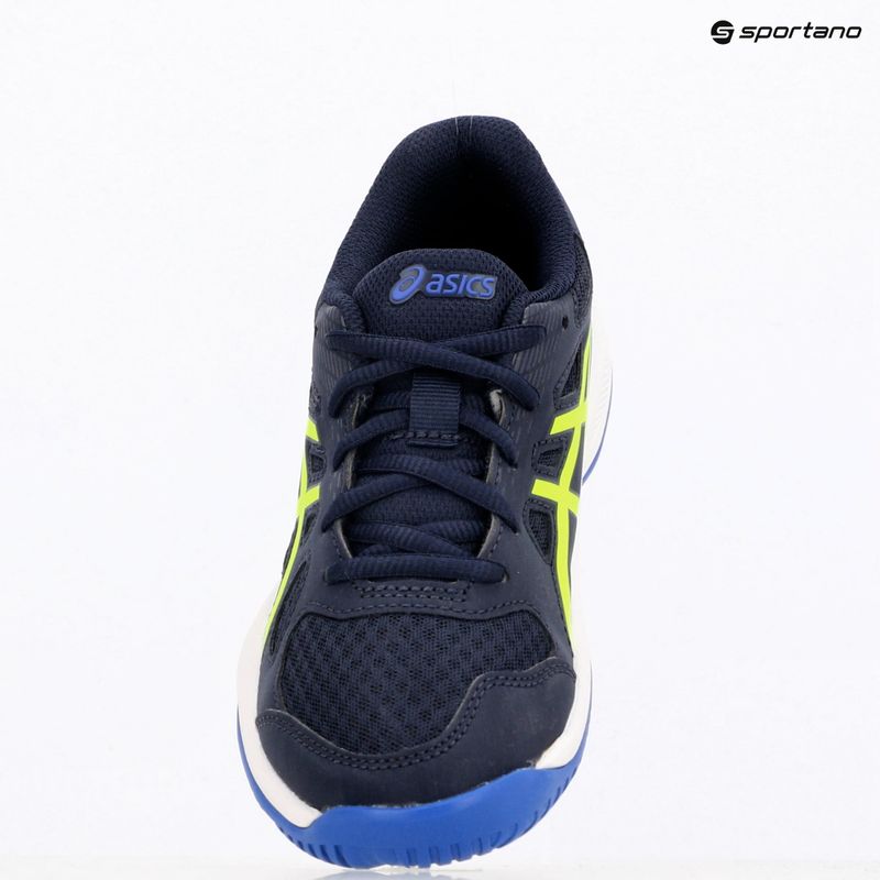 Кросівки дитячі ASICS Upcourt 6 GS midnight/safety yellow 17