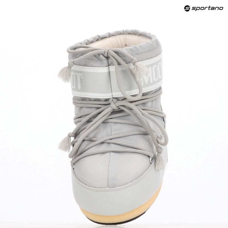 Черевики зимові жіночі Moon Boot Icon Low Nylon glacier grey 9