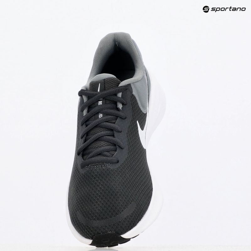 Чоловічі кросівки Nike Revolution 7 антрацит / білий / холодний сірий / чорний 9