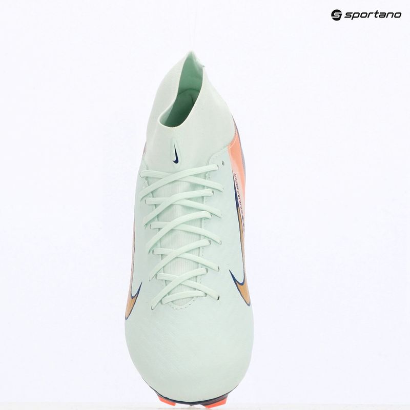 Чоловічі футбольні бутси Nike Superfly 10 Academy Mercurial Dream Speed FG/MG ледь зелені / малиновий пульс / металева золота монета 9