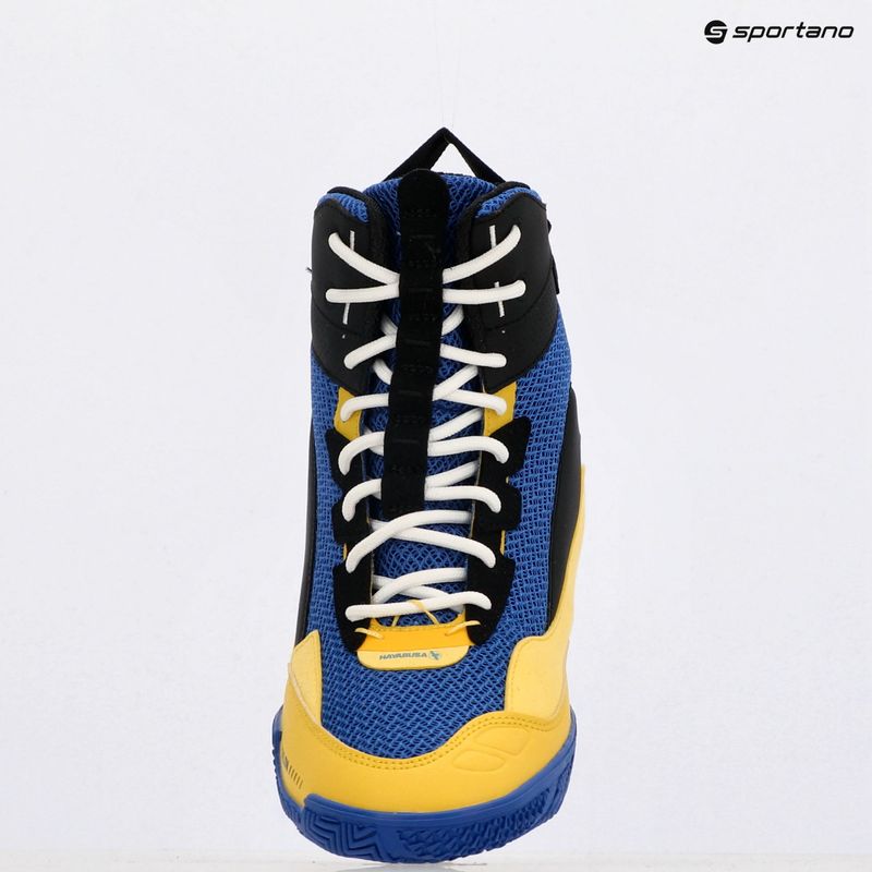 Кросівки боксерські чоловічі Hayabusa Talon Boxing blue/yellow 11