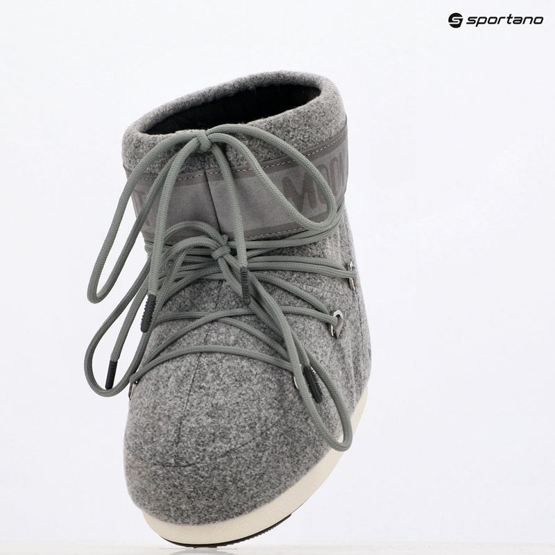 Черевики зимові жіночі Moon Boot Icon Low Felt grey 9