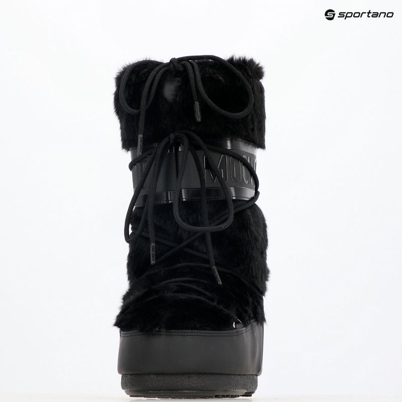 Черевики зимові Moon Boot Icon Faux Fur black 9