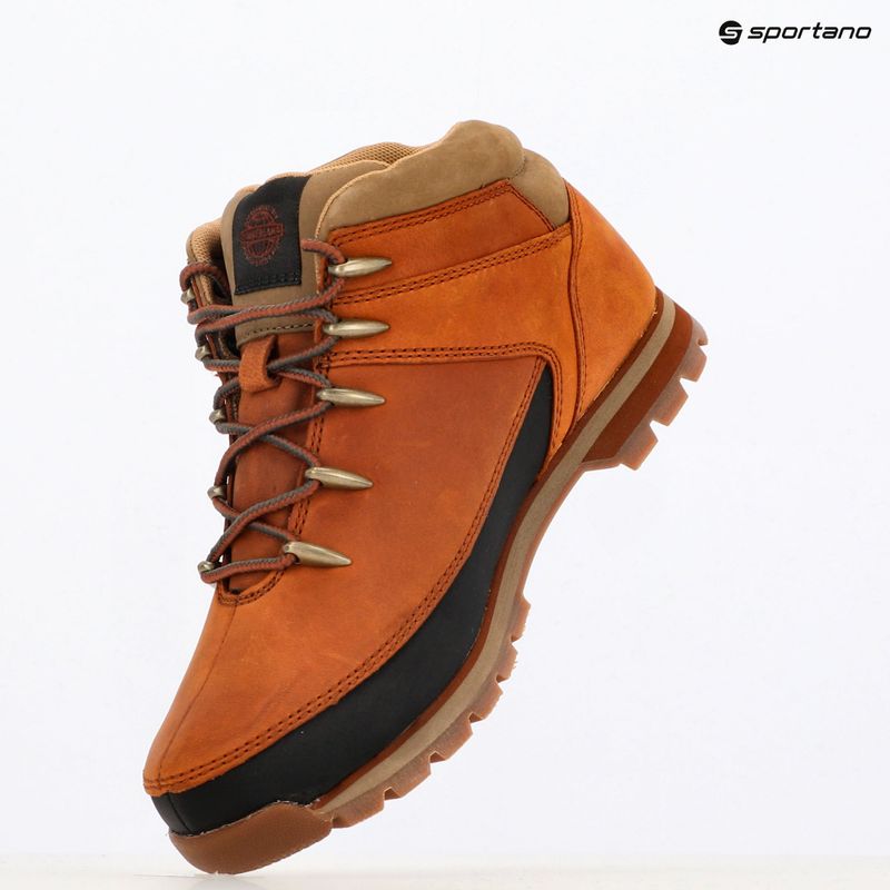 Черевики чоловічі Timberland Euro Sprint medium orange full grain 9