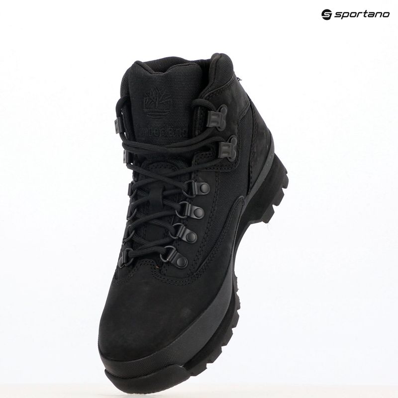 Черевики чоловічі Timberland Euro Hiker Mid Lace black nubuck 9