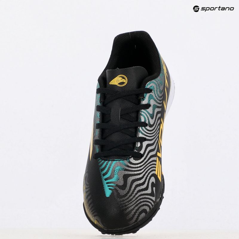 Дитячі футбольні бутси Evolution AG чорні 15