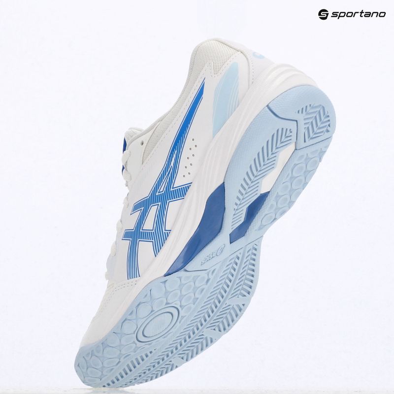 Кросівки жіночі ASICS Gel-Task 4 white/blue coast 8