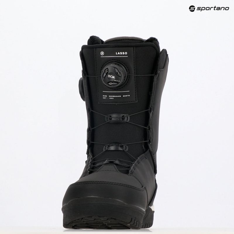 Черевики сноубордичні чоловічі RIDE Lasso black 7
