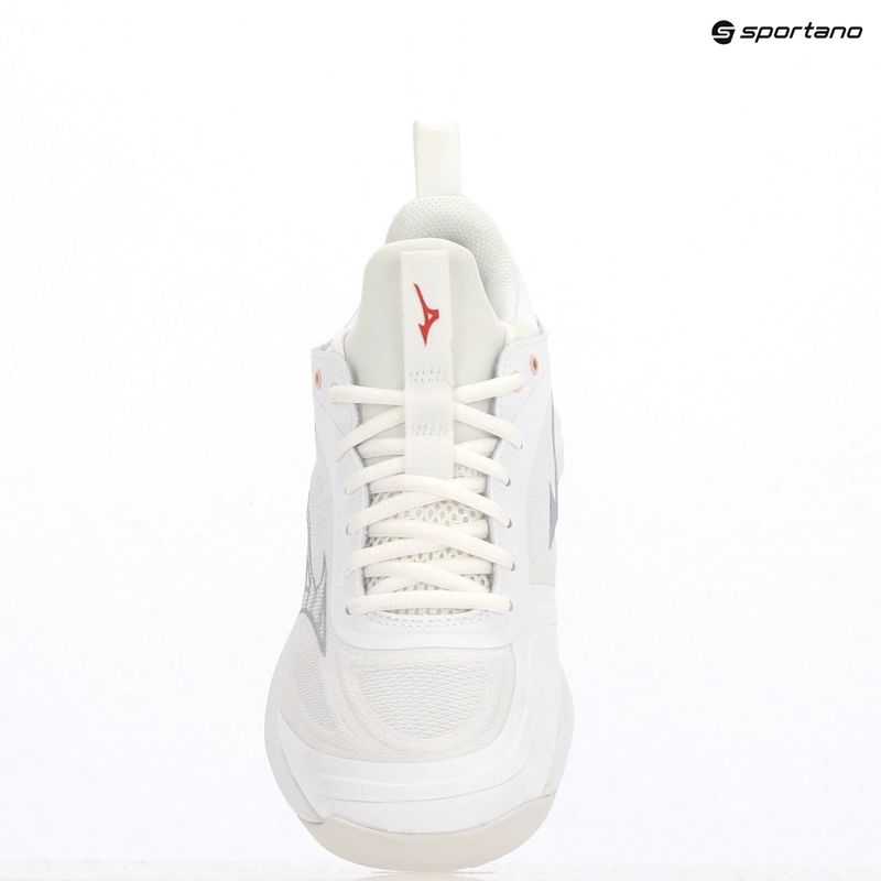 Кросівки для волейболу жіночі Mizuno Wave Luminous 3 white/aleutian/cloud pink 9