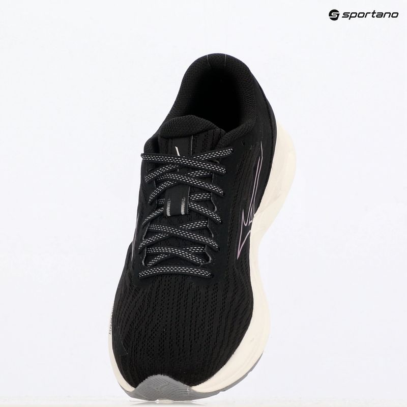 Кросівки для бігу жіночі Mizuno Wave Revolt 3 black/cosmo chrome/mizuno snow white 9