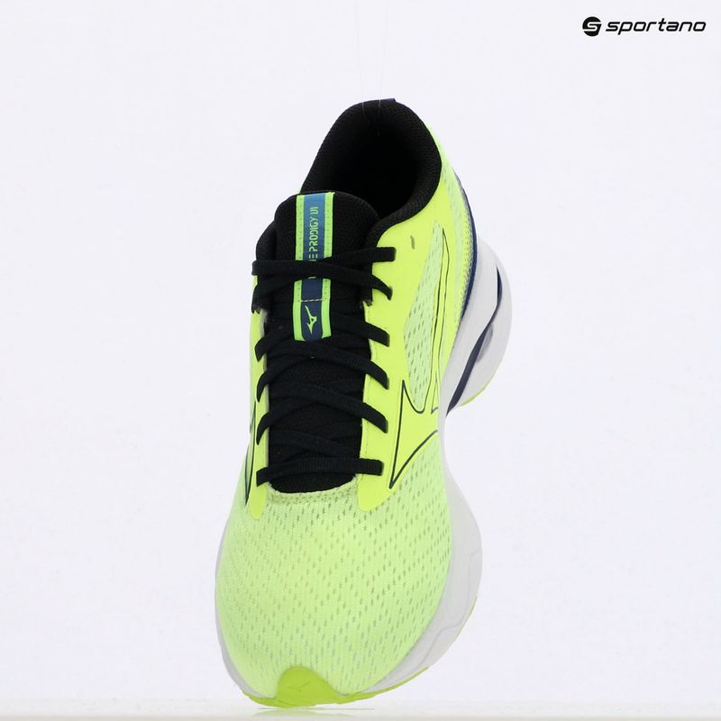 Кросівки для бігу чоловічі Mizuno Wave Prodigy 6 mizuno neo lime/black 9