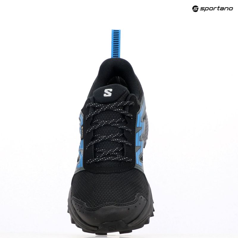 Кросівки для бігу чоловічі Salomon Wander GTX black/darkest spruce/ibiza blue 11