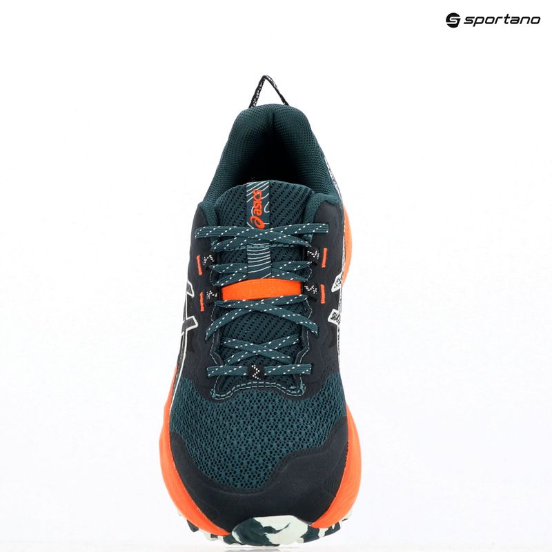 Кросівки для бігу чоловічі ASICS Trabuco Terra 2 saxon green/pure aqua 17