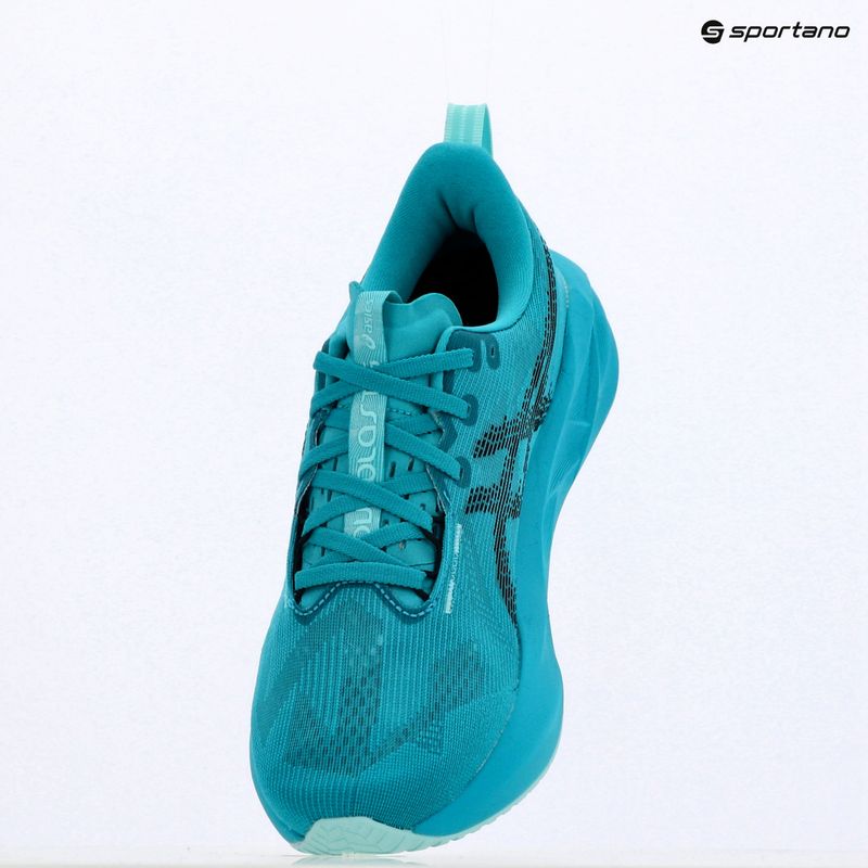 Кросівки для бігу чоловічі ASICS Novablast 5 wave teal/black 9