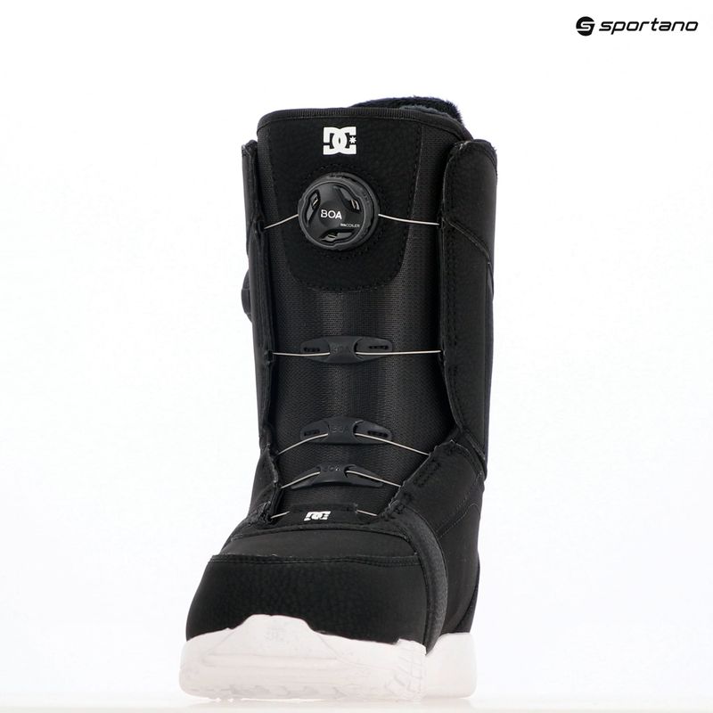 Черевики сноубордичні жіночі DC Lotus black/white/black 7