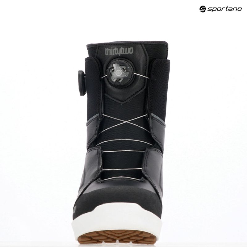 Черевики сноубордичні чоловічі ThirtyTwo Lashed Double Boa '24 black/grey 7