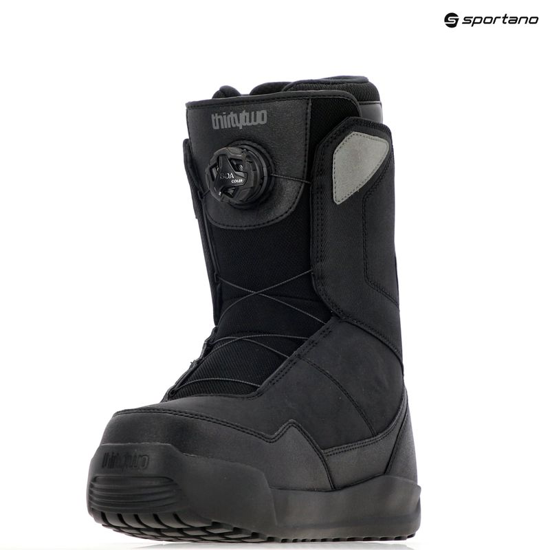 Черевики сноубордичні чоловічі ThirtyTwo Shifty Boa '24 black/black 7