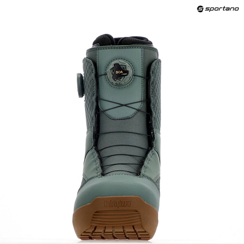 Черевики сноубордичні чоловічі ThirtyTwo Stw Double Boa '24 green/gum 7