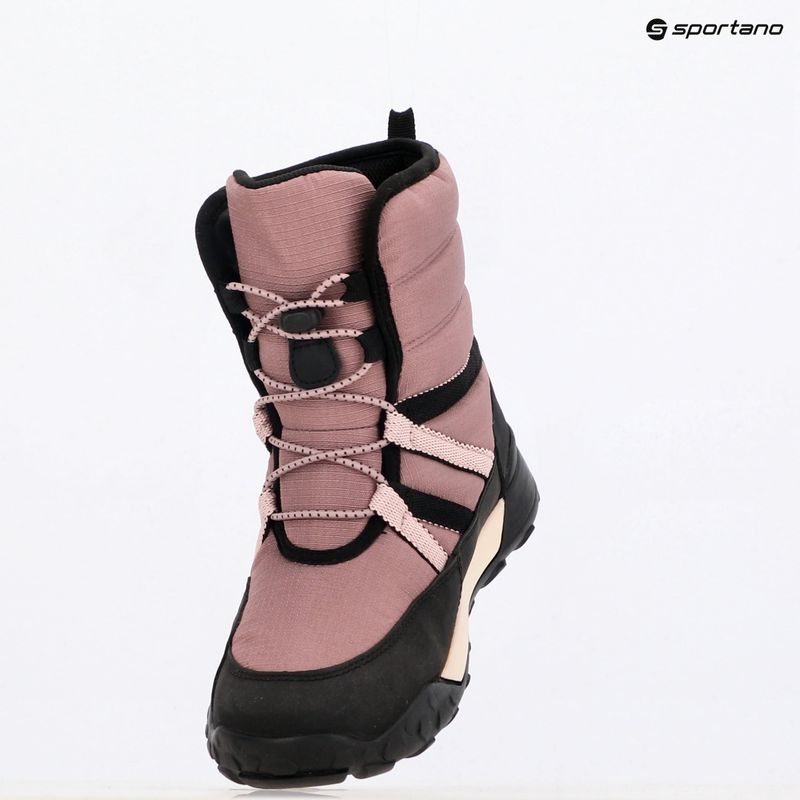 Черевики зимові підліткові Geox Trekkyup ABX antique rose / black 9